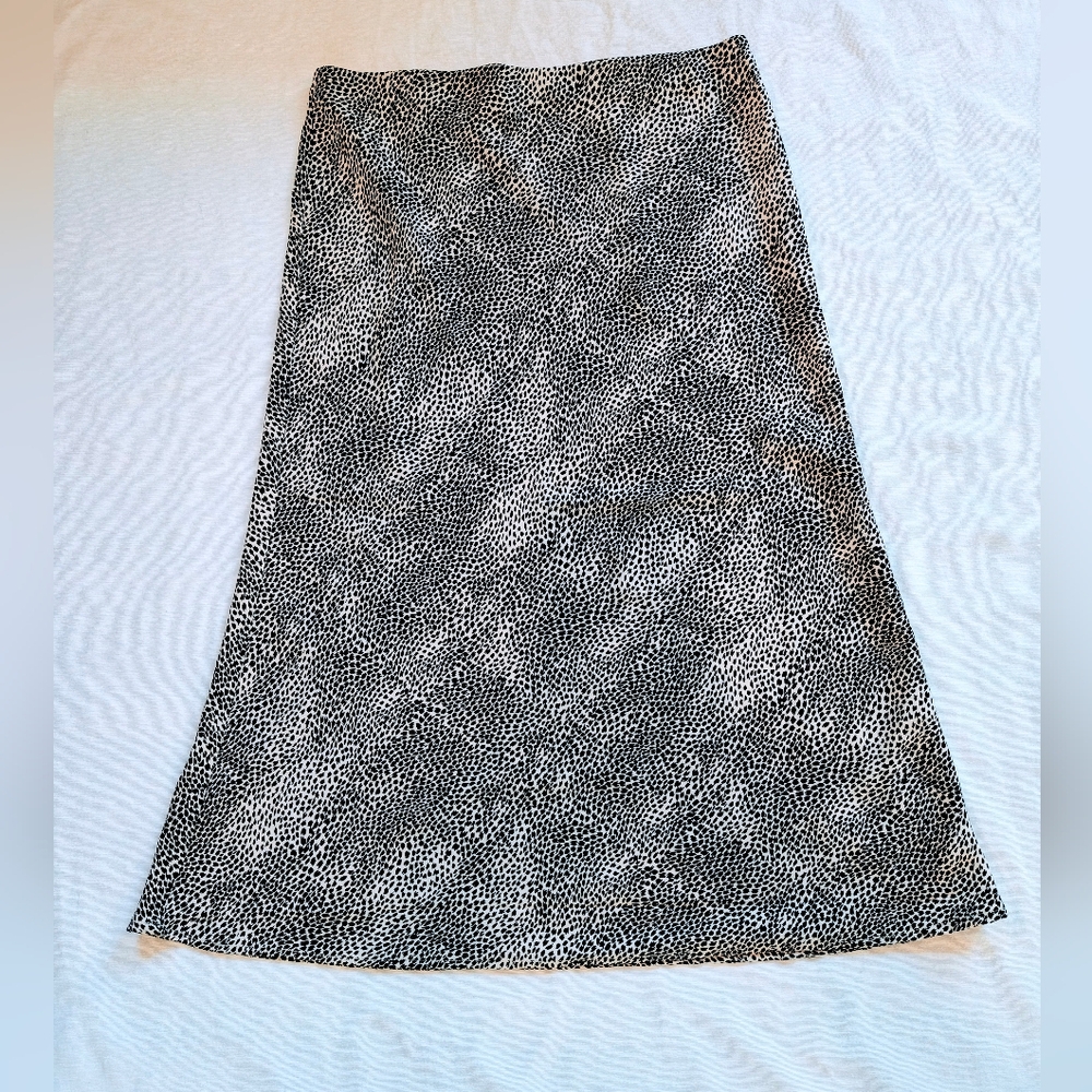 Speckled Chenille Slip Midi Skirt by Carolina Belle